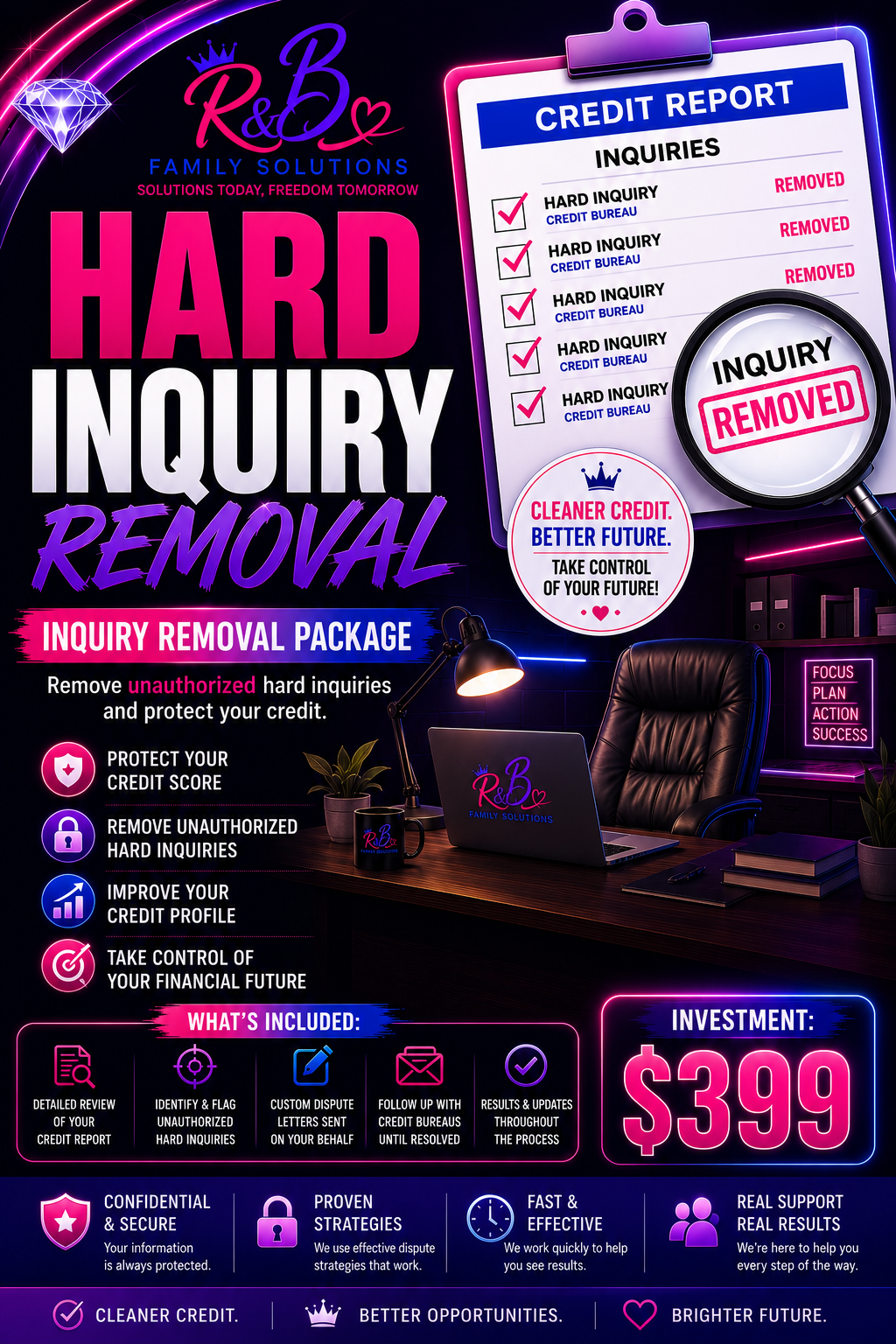 DFY Hard Inquiry Package