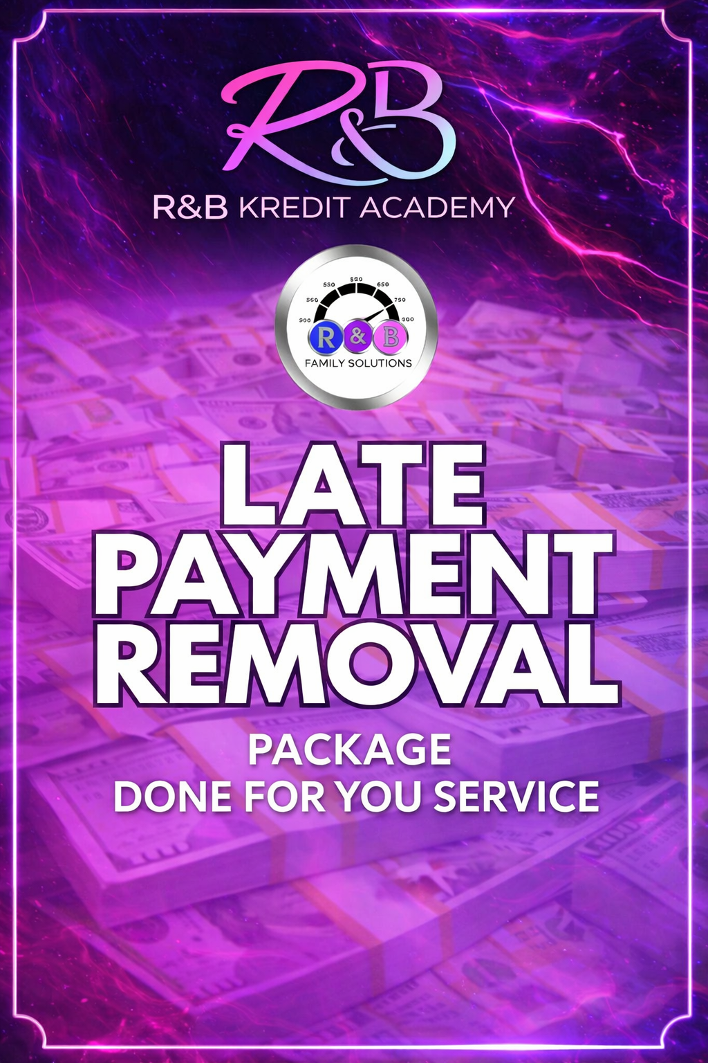 DFY Late Payment Removal Package – R&B Family Solutions