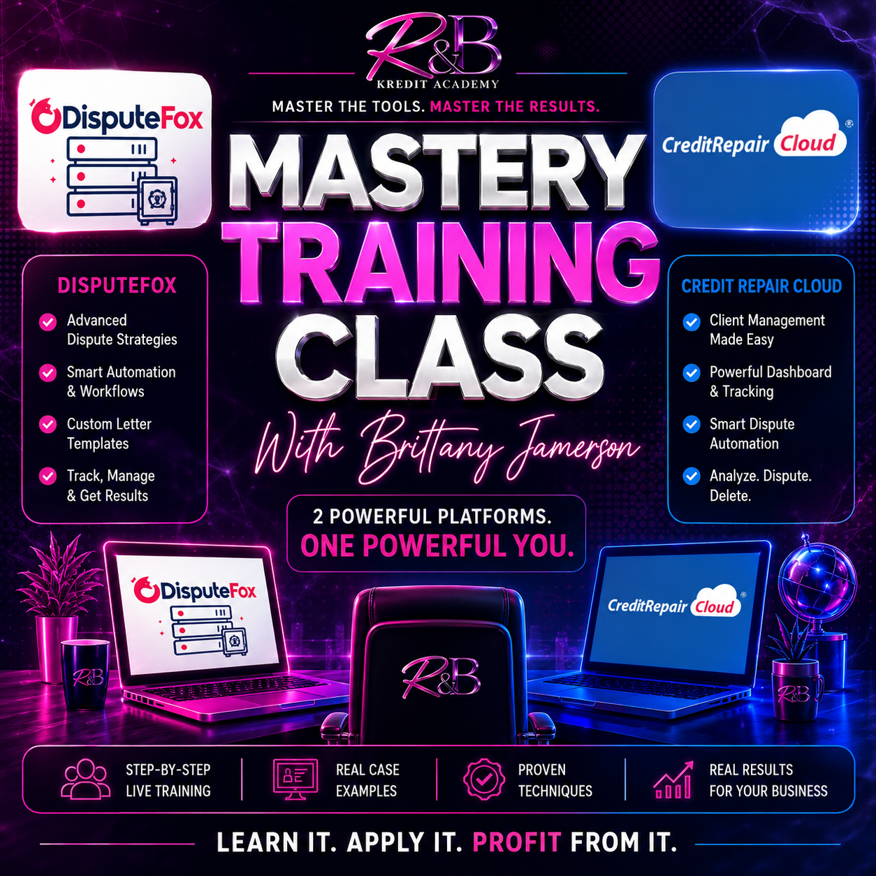 DisputeFox & Credit Repair Cloud Mastery Training (Group Session) or (One On One)