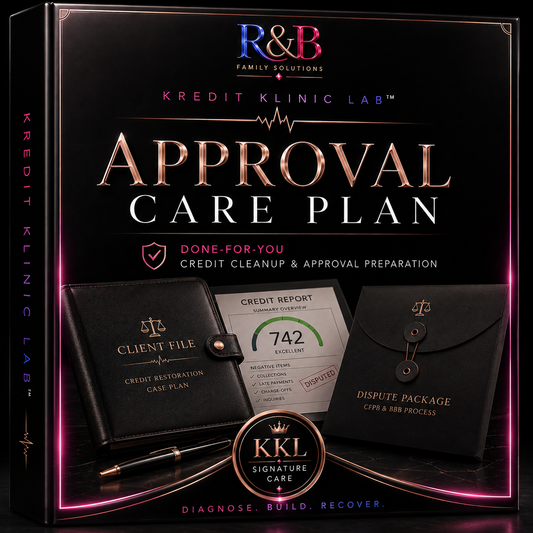 DFY Approval Care Plan