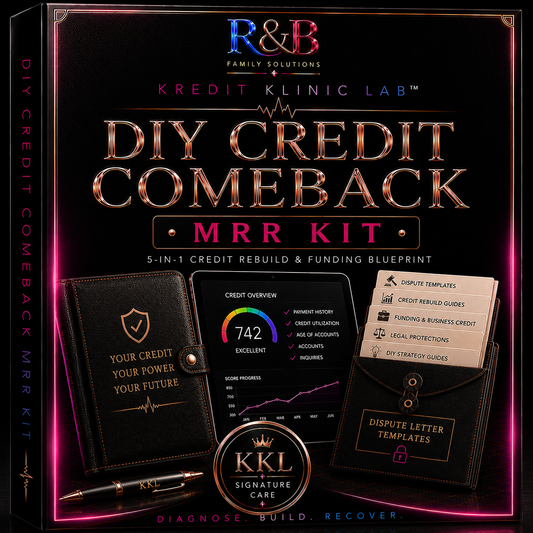 DIY Credit Comeback MRR Kit