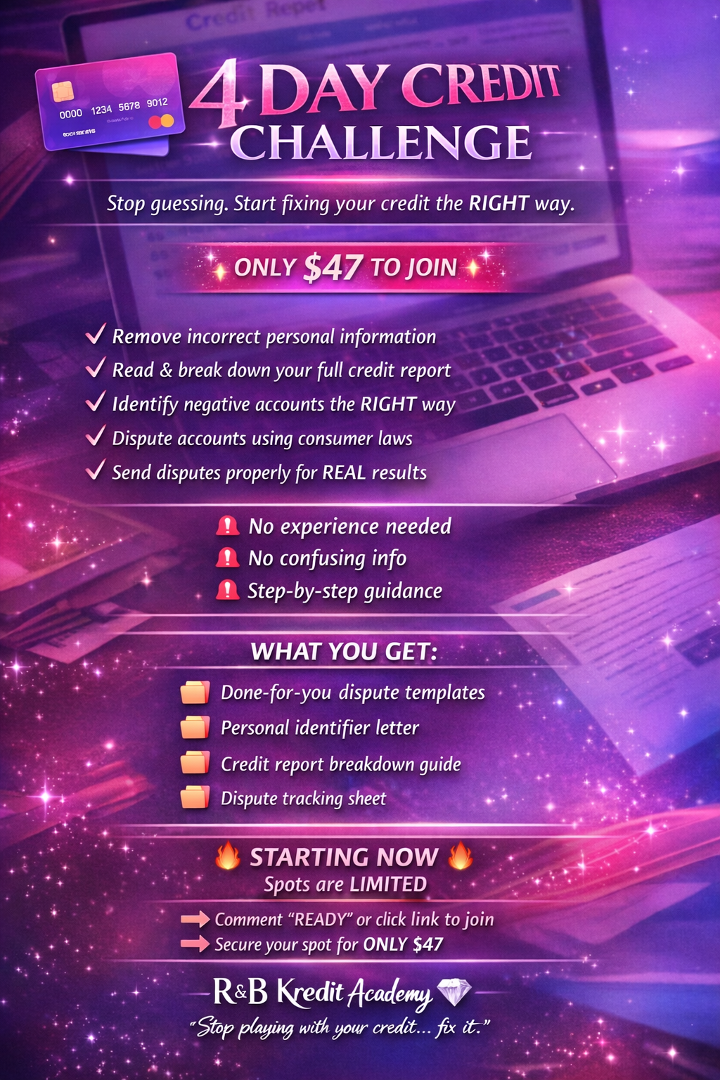 Don’t join if you’re not ready to move.
You will get DAILY tasks and it’s on YOU to complete them.
I’m not chasing nobody results come from action, not excuses. 🔥